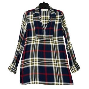Abercrombie Fitch Top Womens XS Plaid Preppy Classic Fall Aesthetic Coastal Fit